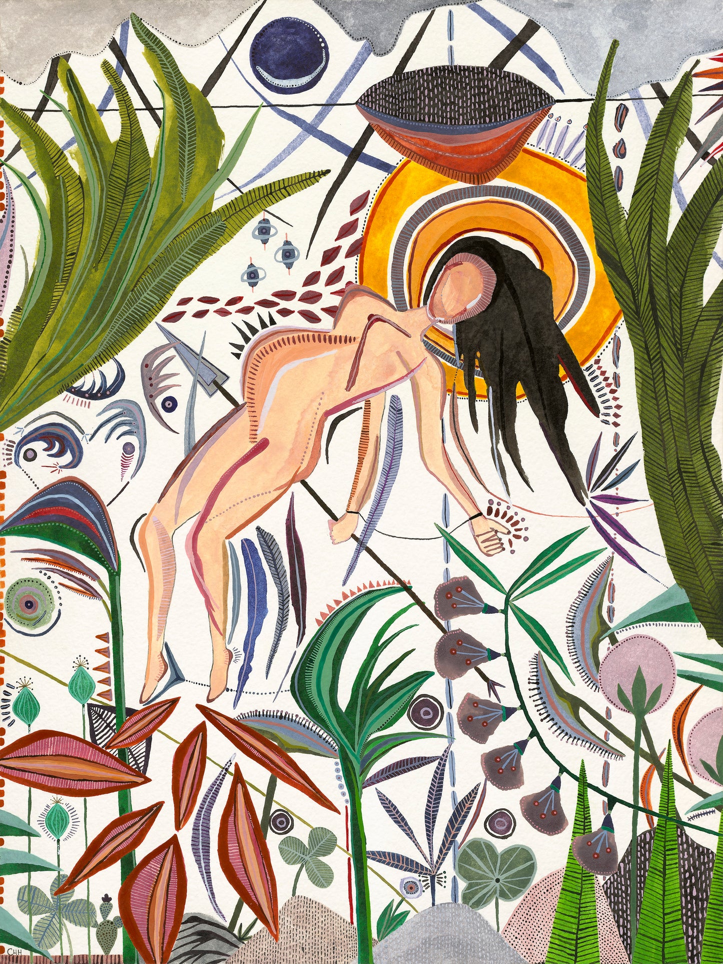 Œuvre originale ''Avril, le combat''