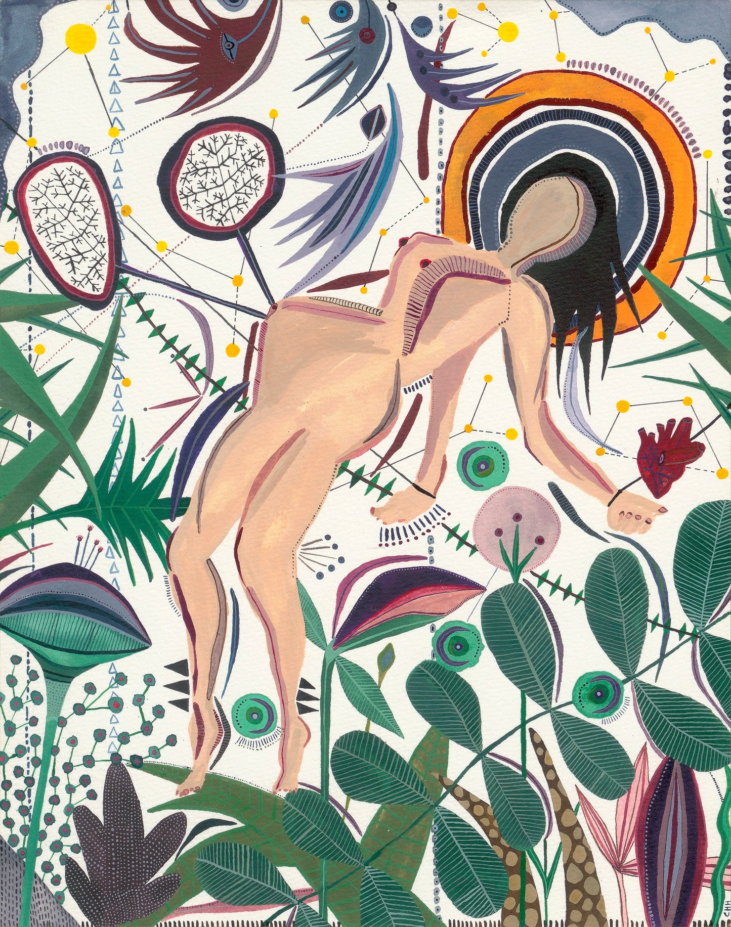 Œuvre originale ''Avril''