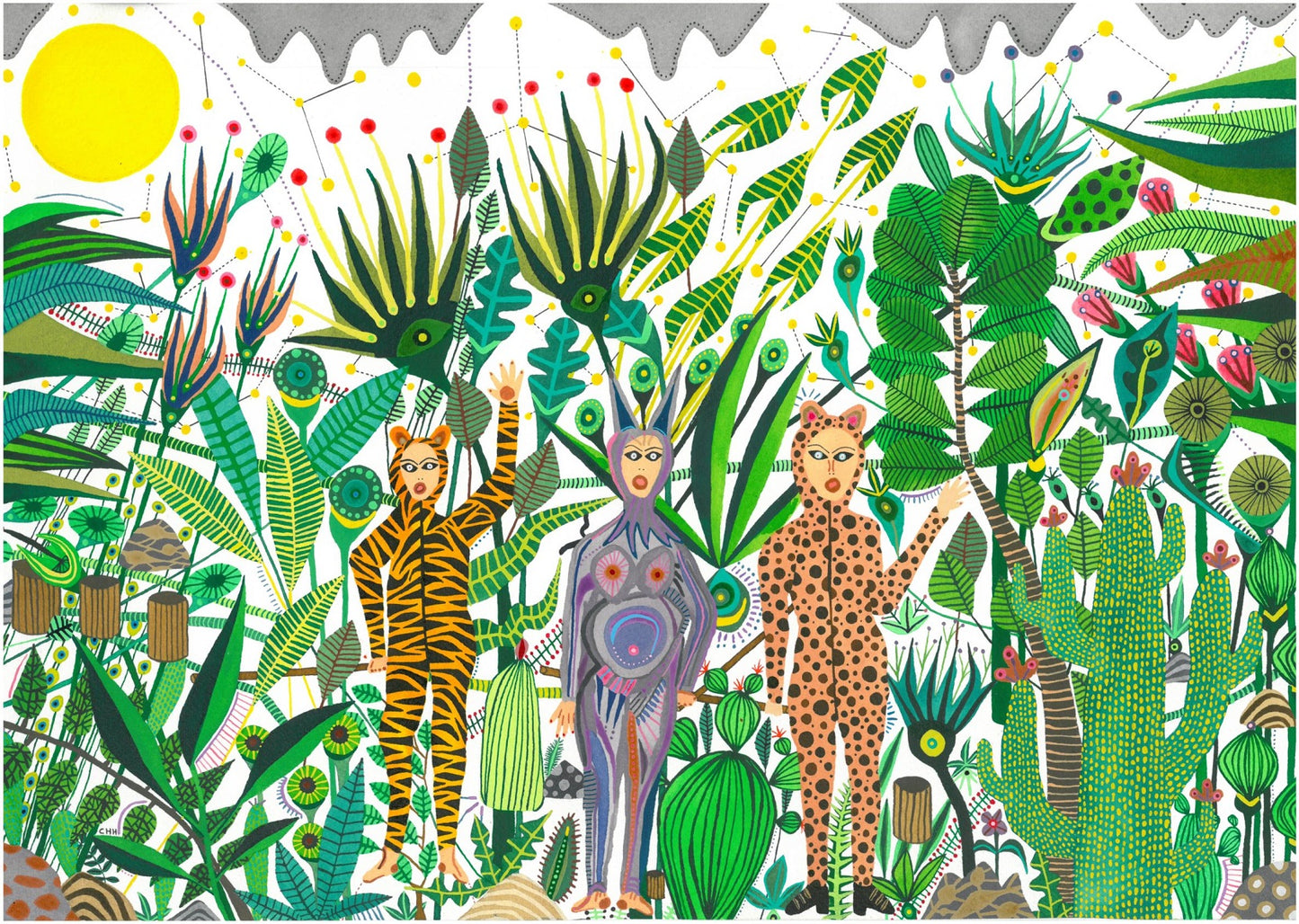 Affiche "Carnaval, la trêve du solstice d'été''