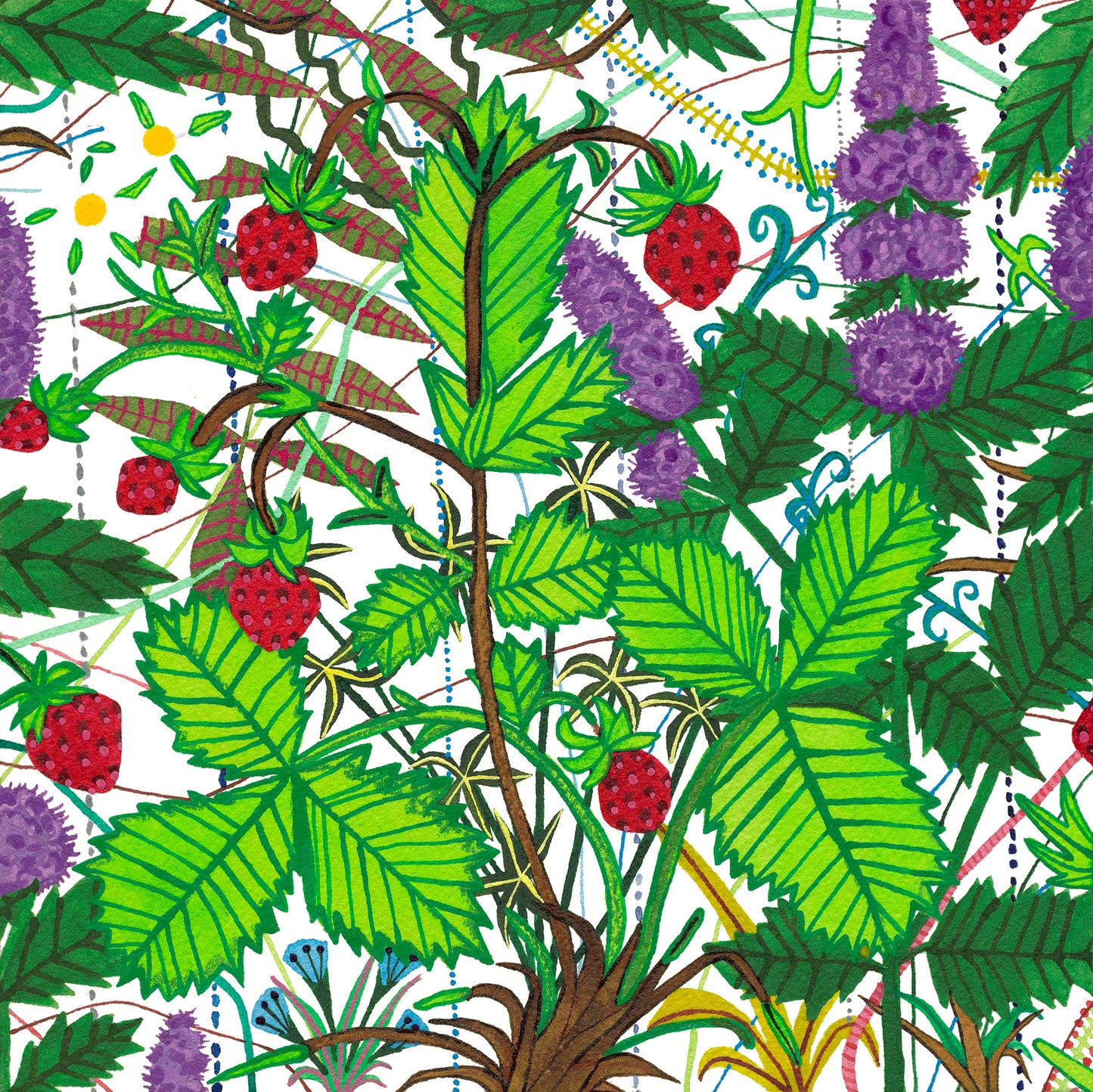 Œuvre originale ''Fraises''
