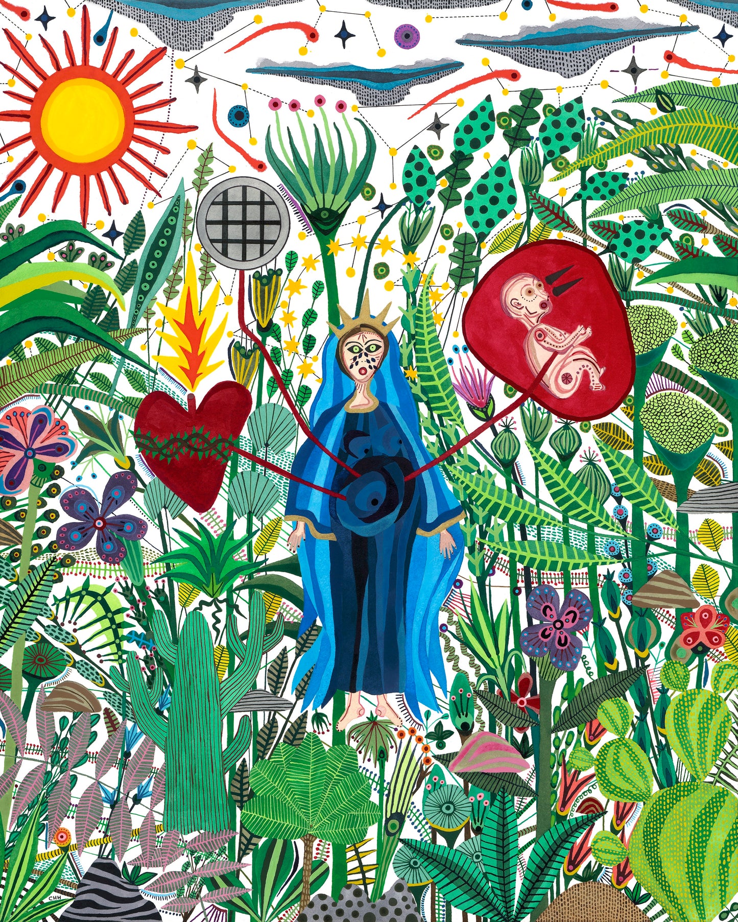 œuvre originale ''je t'offre la fureur du monde''