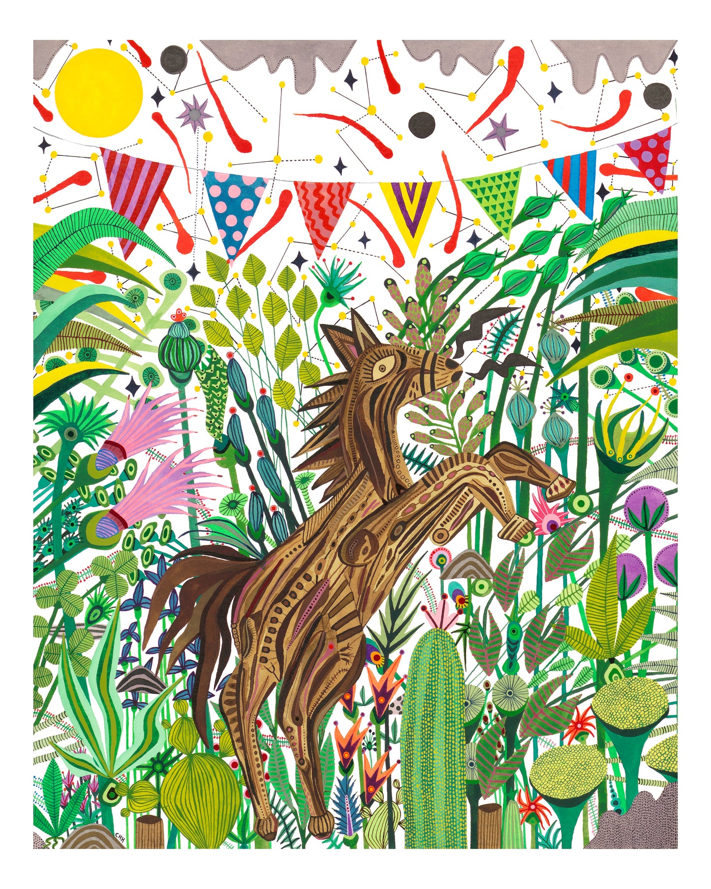 Œuvre originale ''La parade''