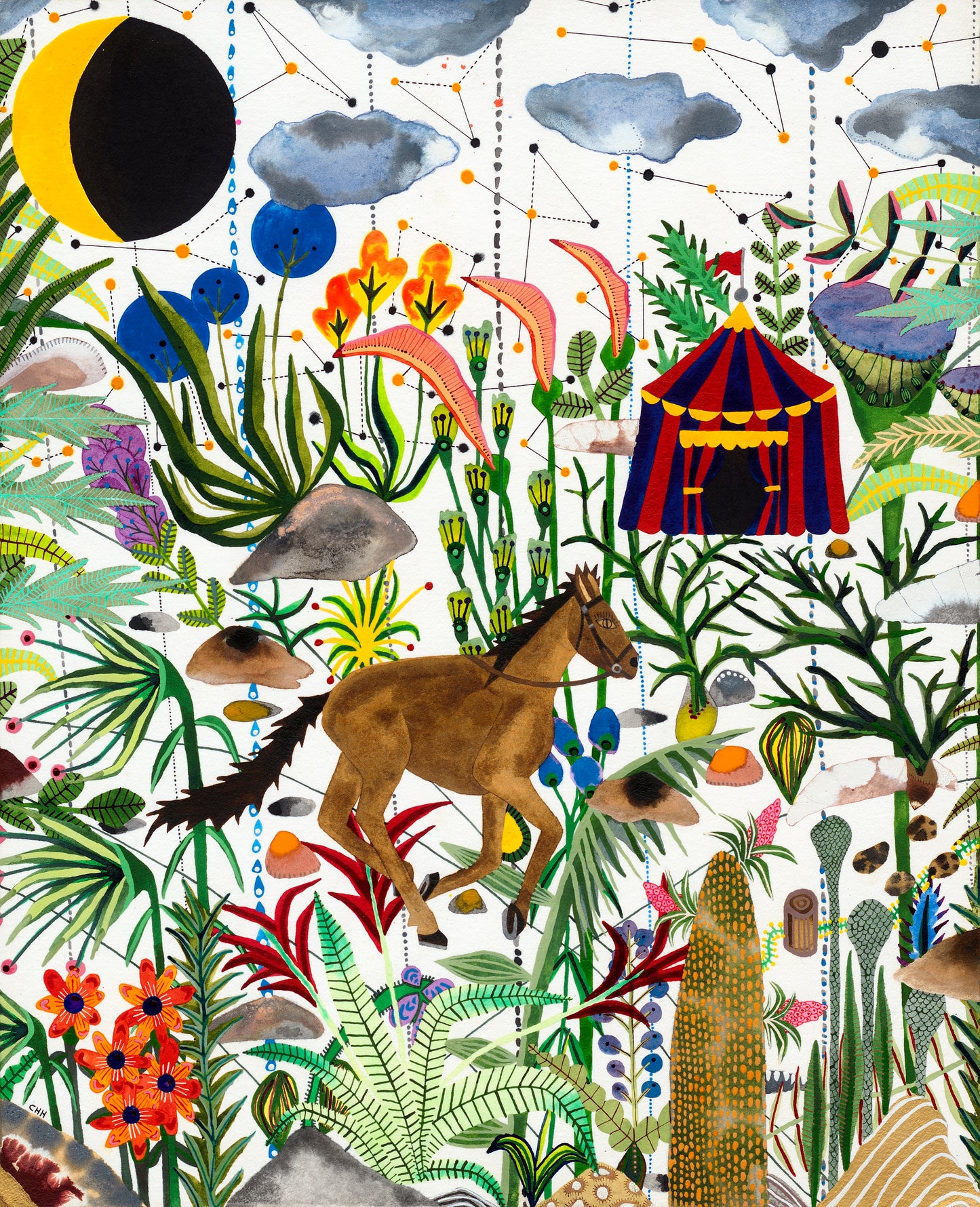 Œuvre originale ''La fuite''