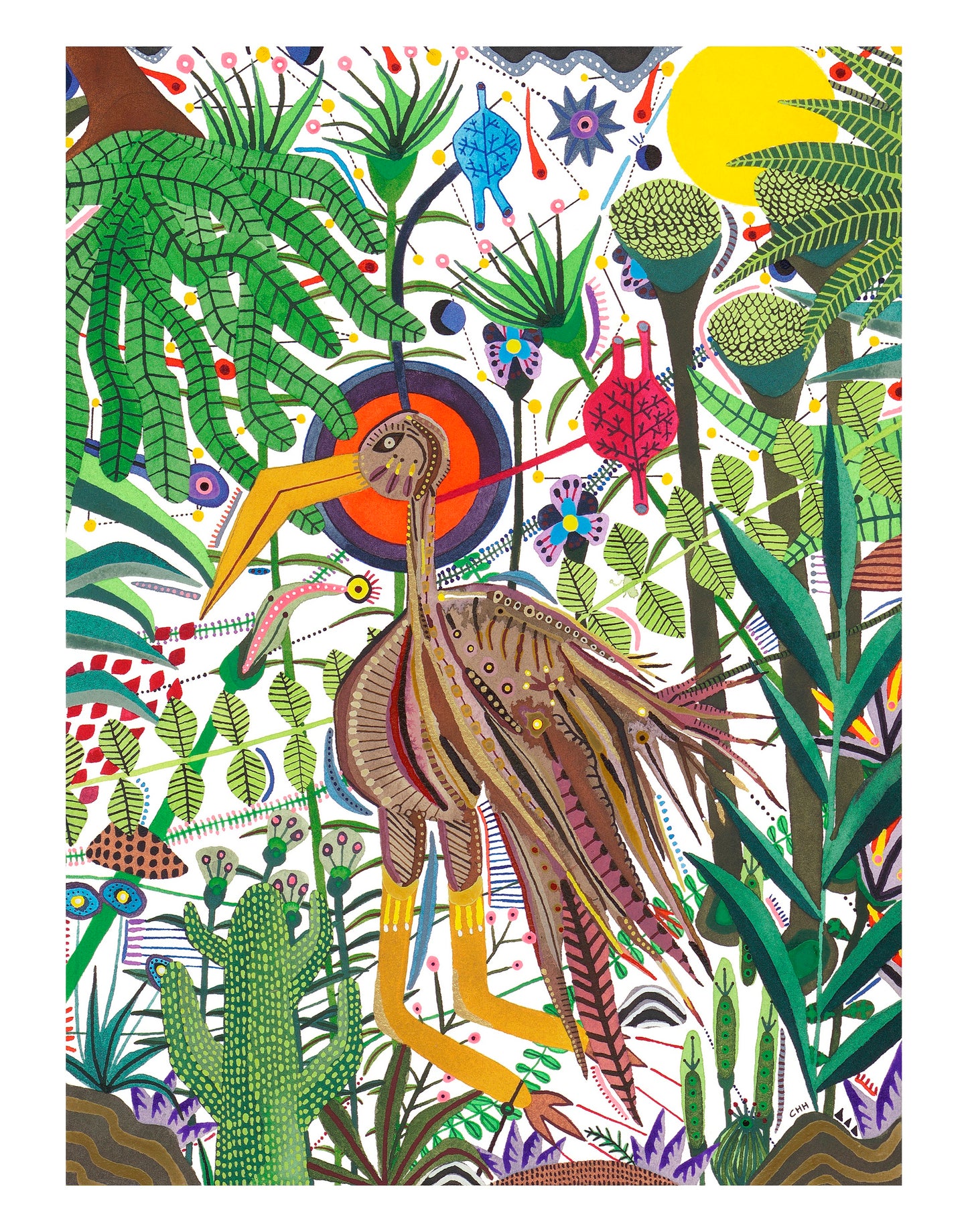 Œuvre originale ''Le marabout''