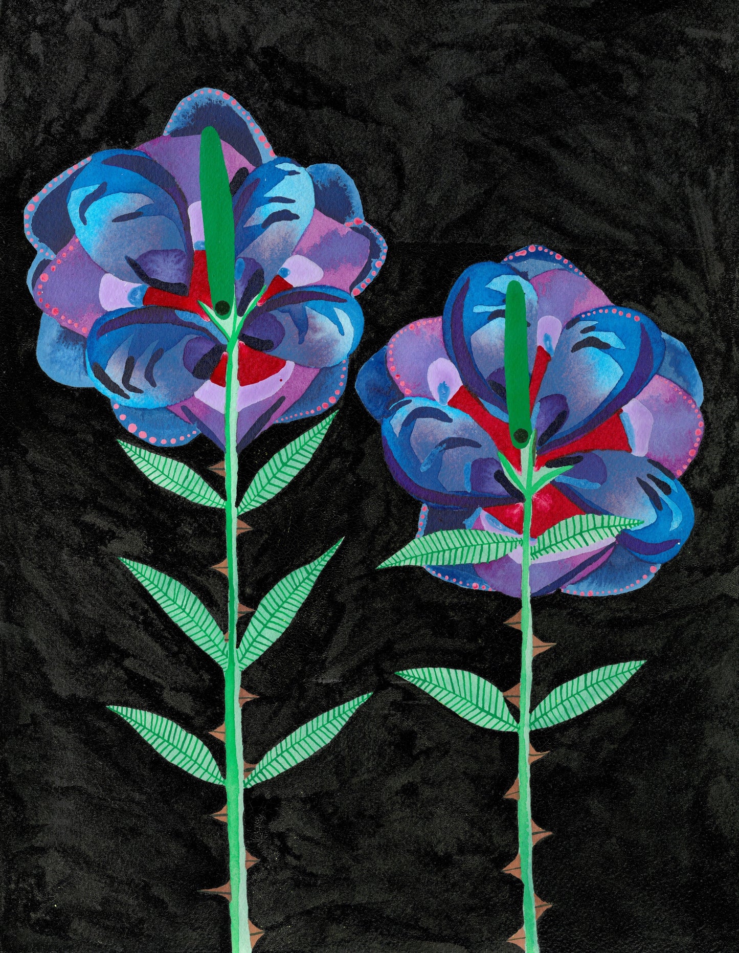 Œuvre originale ''Les fleurs du manque''