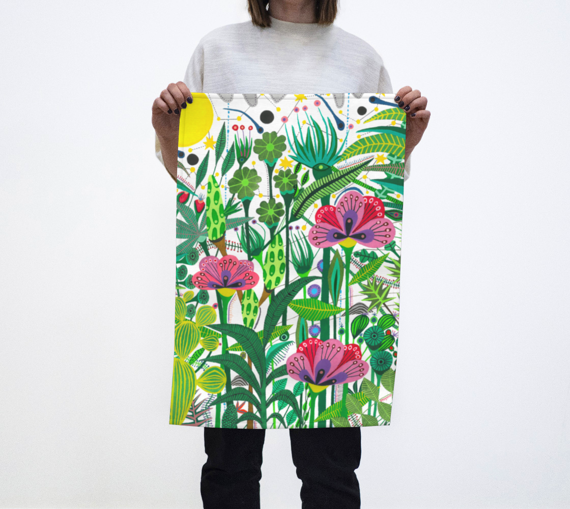 Linge à vaisselle ''Flora''