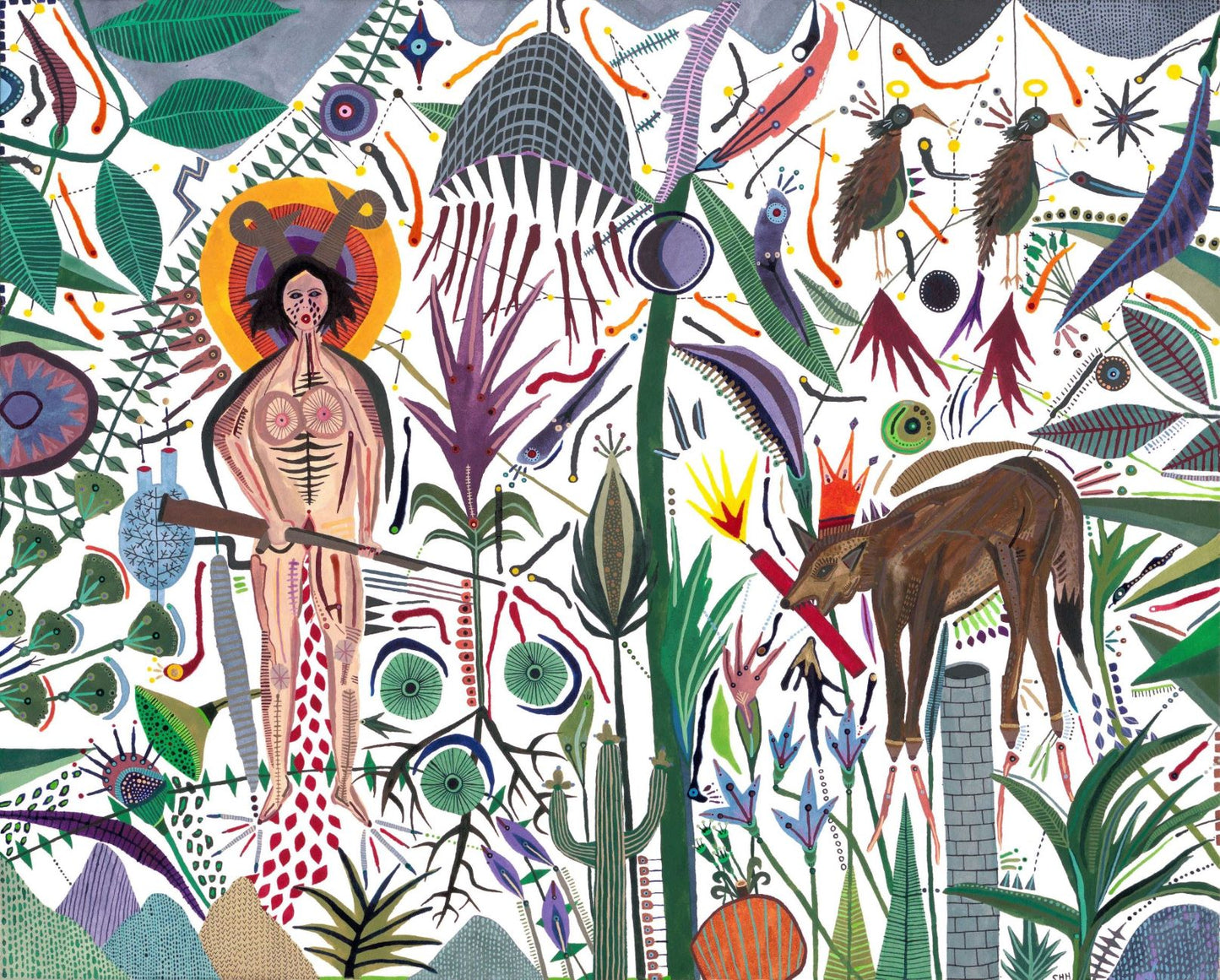 Œuvre originale ''La chasse''