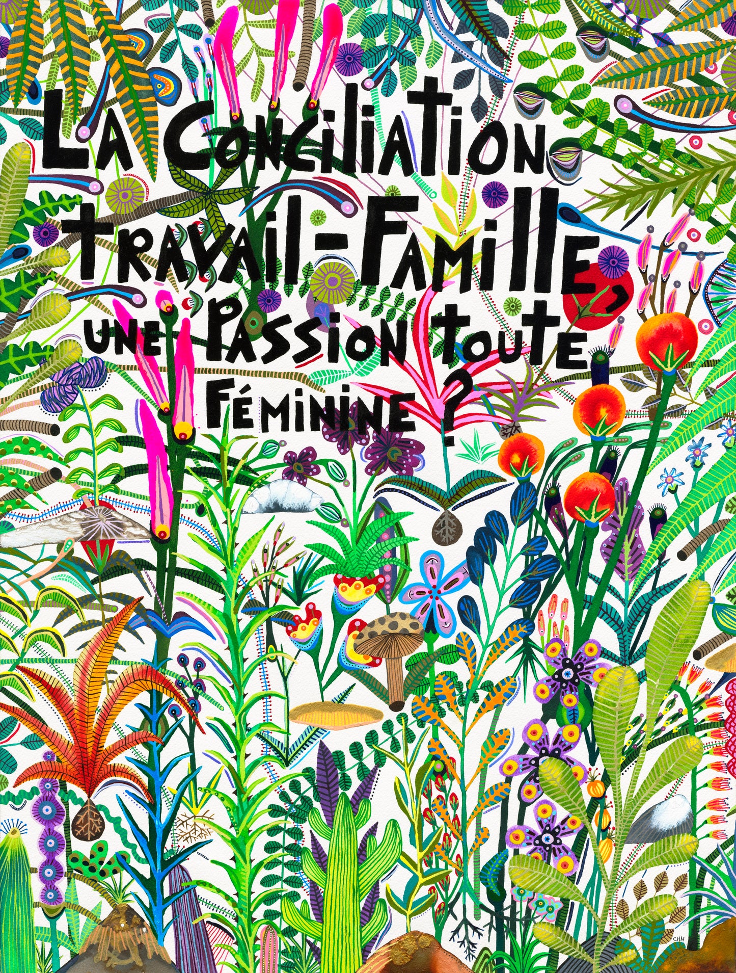 Œuvre originale ''La conciliation travail-famille, une passion toute féminine?''