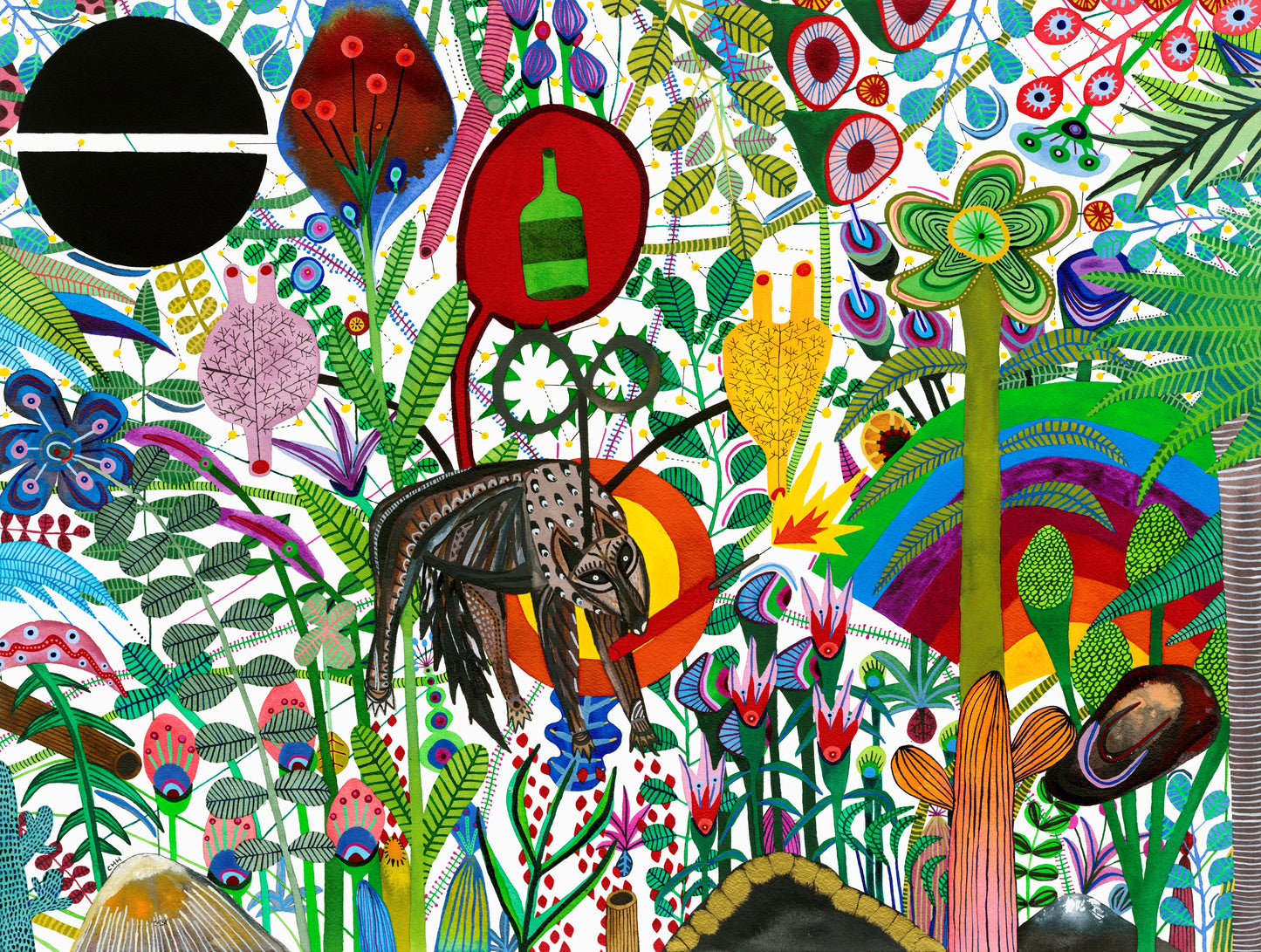 Œuvre originale ''L'autre côté du miroir''