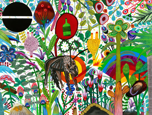 Œuvre originale ''L'autre côté du miroir''