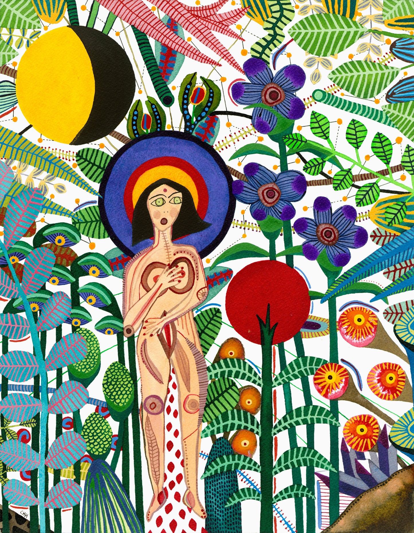 Œuvre originale ''Morcellement II''